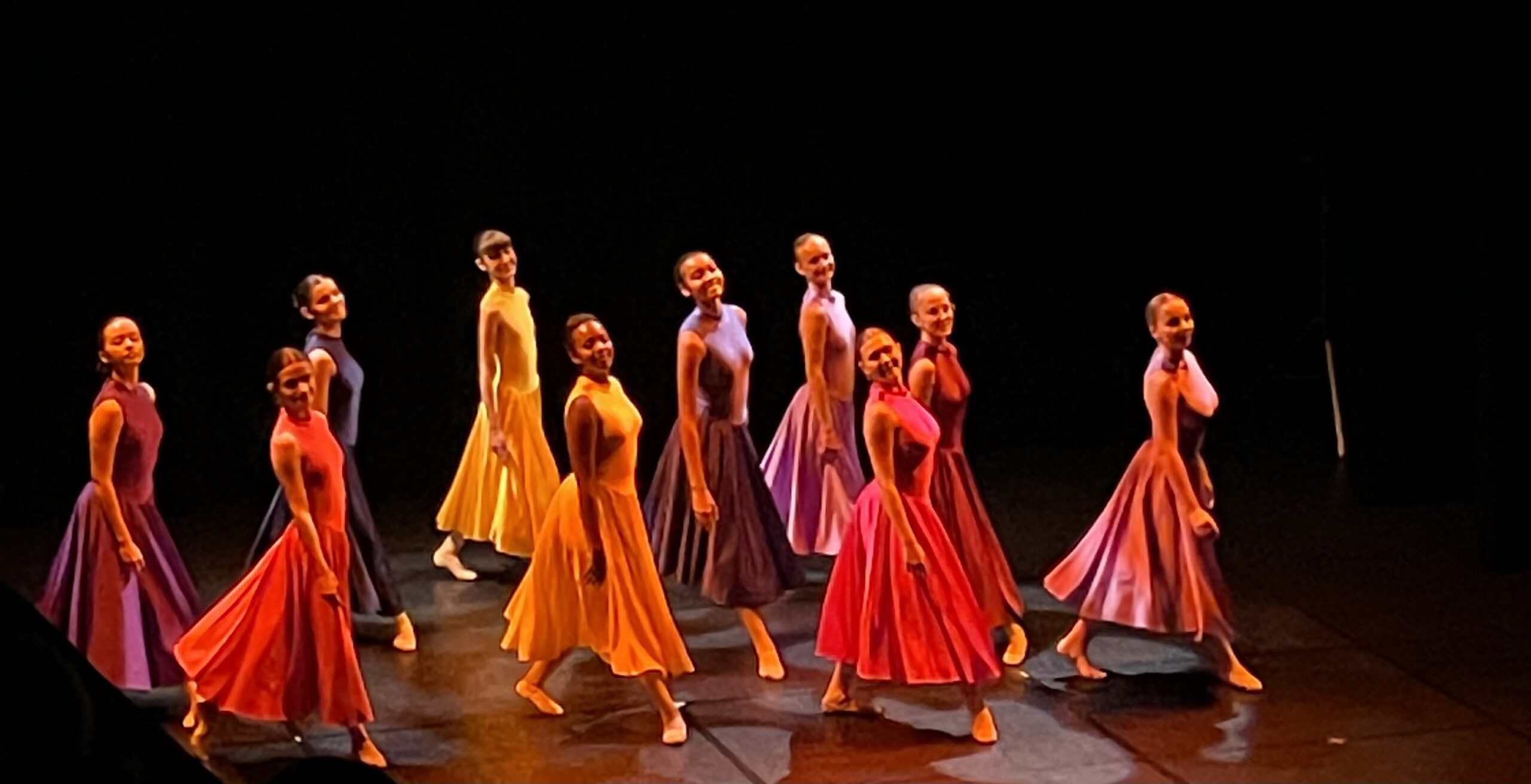 Groupe de danseuses